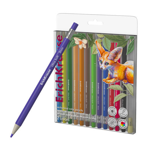 Picture of EK MECHANICAL COLOURING PENCILS 12 PACK